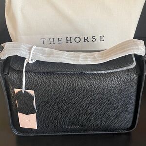 The Horse Black Crossbody Bag